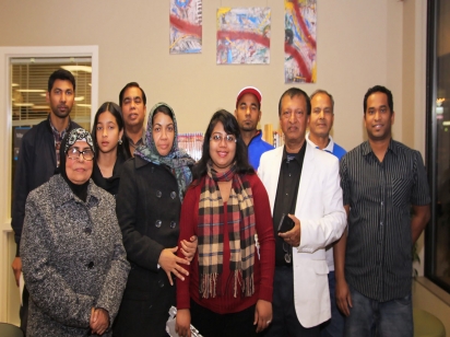 Opening of Ishrat Jahan's Art Exhibition "Pursuit of Existence" at EPL